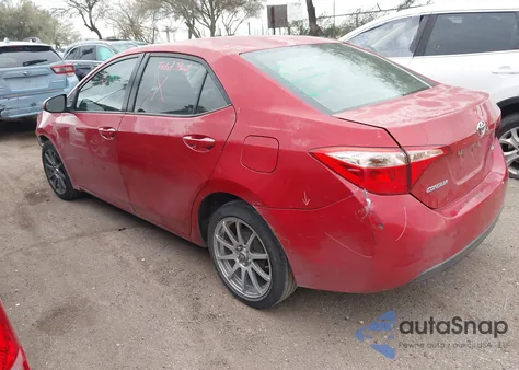 2017 Toyota Corolla Le z USA, uszkodzony, nr VIN 5YFBURHE1HP579907